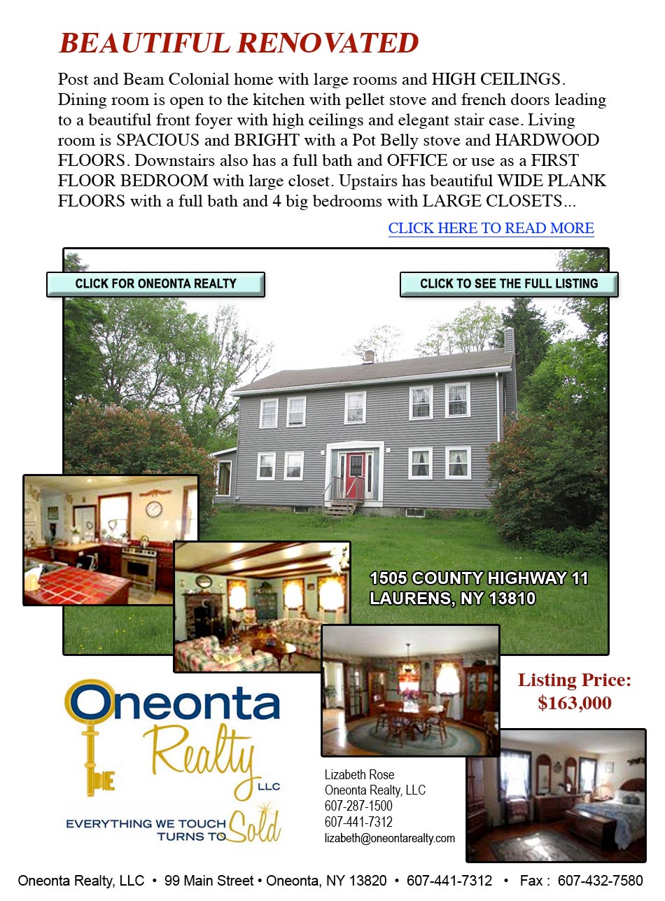 Oneonta Realty width=